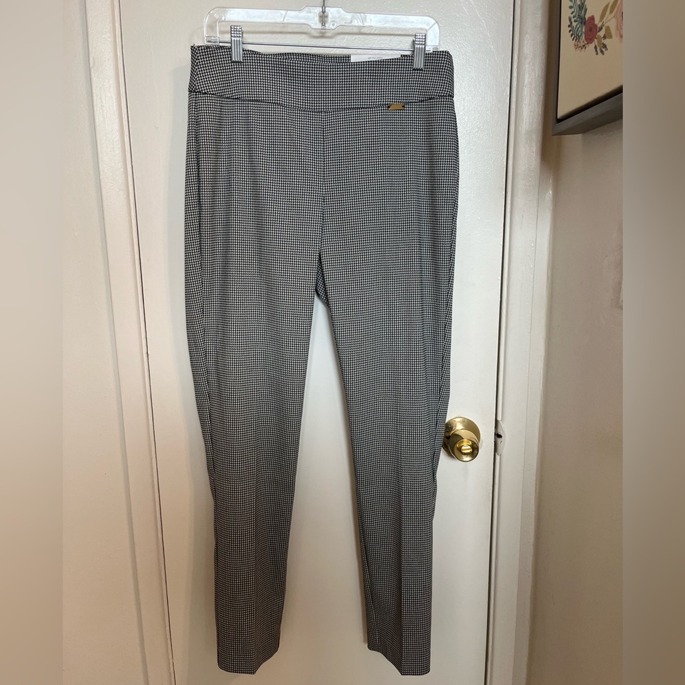 NWT I.N.C Houndstooth Women's Skinny Pants Size 10